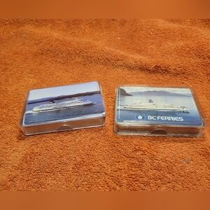 BC Ferries collectors playing cards in great shape 2decks